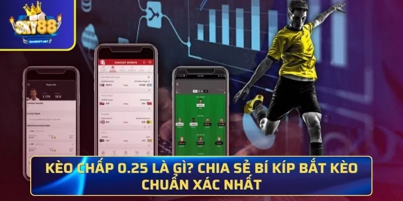 Kèo chấp 0.25